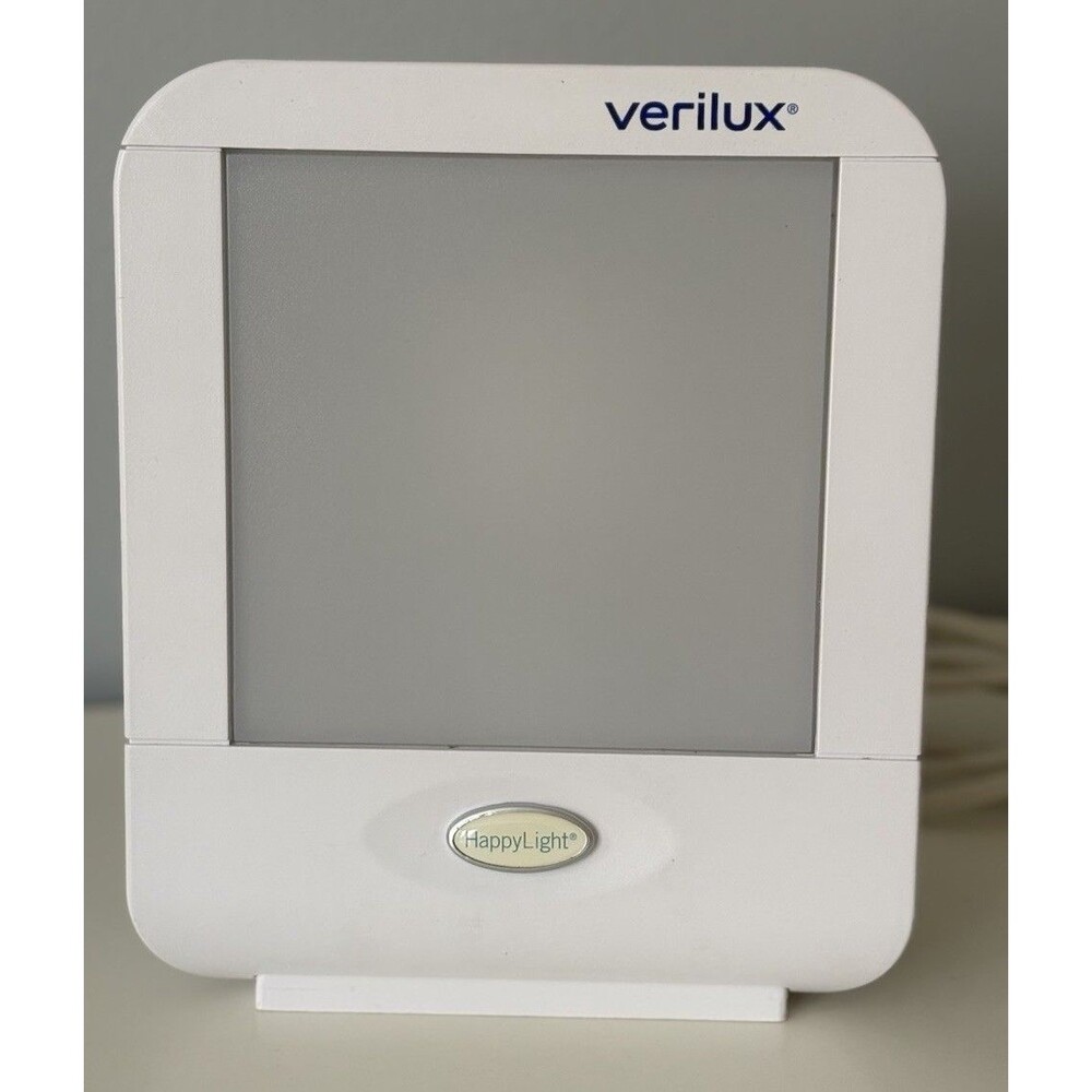 Verilux HappyLight Compact VT10 Therapy Lamp 10000 Lux SAD Winter Blues Portable